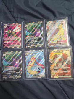 2024-25 Pokemon Full Art EX LOT (6 Cards!) - Image 1