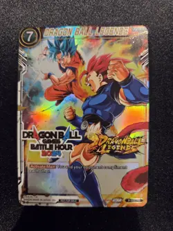 DBS Masters Dragon Ball Legends Games Battle Hour 2024 NM Rare PR CARD - Image 1