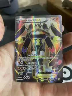 Zygarde EX 054a/124 Alternate Art Holo Card Near Mint Condition - Image 2