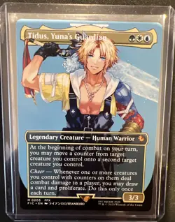 Tidus, Yuna's Guardian (Borderless) Commander: Final Fantasy MTG M0205 - Image 1