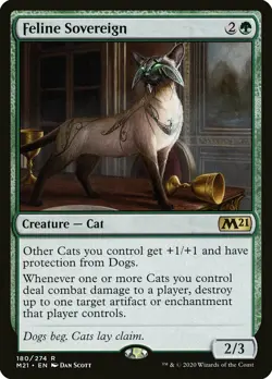 Feline Sovereign - Core Set 2021 **NM** MTG - Image 1