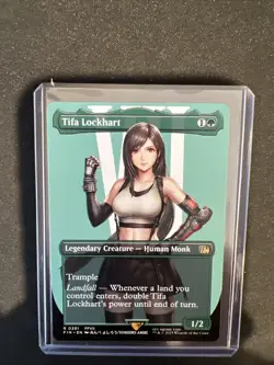Tifa Lockhart (Borderless) #0392 Normal - MTG Final Fantasy Non-FOIL - Image 1