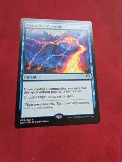 MTG - Fierce Guardianship Commander - NM - Image 1