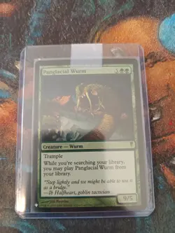 Panglacial Wurm Coldsnap Foil, NM, MTG, Magic FREE NEXT DAY SHIPPING! - Image 1