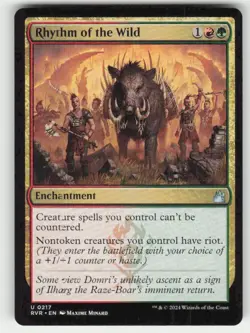 Ravnica Remastered Rhythm of the Wild Masters/Uncommon - Image 1