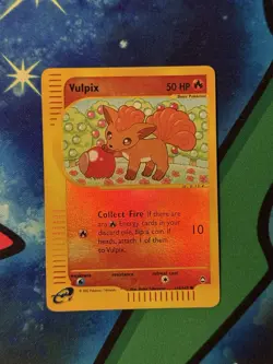 Pokemon TCG: Vulpix Aquapolis #116/147 Reverse Holo NM Condition - Image 1