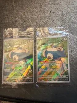 SEALED Pokemon Snorlax SVP 051 Scarlet & Violet 151 Holo Black Star Promo NM - Image 2