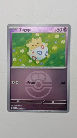 Pokemon TCG - Togepi - Ascended Heroes - 080/217 - Love Ball Reverse Holo - Mint - Image 1