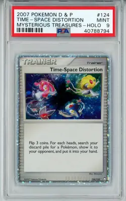 POKEMON MYSTERIOUS TREASURES TIME SPACE DISTORTION 124 ULTRA PSA 9 MINT 40788794 - Image 1