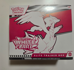 Pokemon TCG: Scarlet & Violet - WHITE FLARE Elite Trainer Box FACTORY SEALED ETB - Image 1