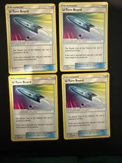 U-Turn Board 211/236 X4 Unified Minds SM Pokemon Playset - Image 1