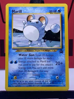 Marill 29 Black Star Promo WOTC Pokemon TCG Regular 1999 VLP - Image 3