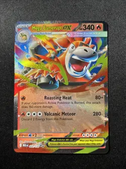 Pokemon TCG Mega Camerupt ex 022/132 Mega Evolution Double Rare Holo NM (#2) - Image 1