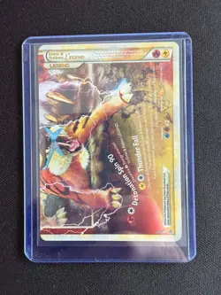 Entei & Raikou Legend (Bottom) - 91/95 - Pokemon Unleashed Ultra Rare Near Mint - Image 1