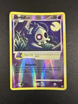 2007 Pokemon Secret Wonders | Duskull LV.11 | Reverse Holo | #86/132 - Image 4