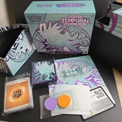 Pokemon Temporal Forces ETB w/player guide (No booster packs) All Other Contents - Image 2