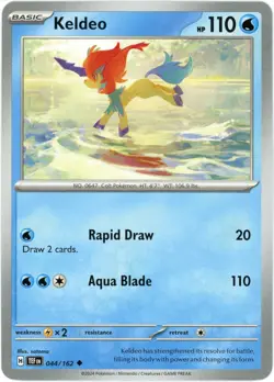 Keldeo - 044/162 - Temporal Forces - Pokemon - NM - Never Played - Image 1