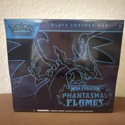 Pokemon Mega Evolution Phantasmal Flames ETB Sealed - Image 1