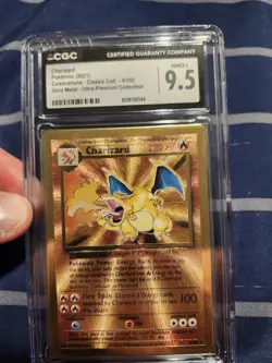 2021 Pokemon Charizard Celebrations - Ultra Premium Gold Metal 4/102 - CGC 9.5 - Image 5