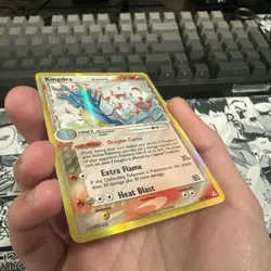 Pokemon EX Holon Phantoms Kingdra Holo Rare Delta Species 10/110 NEAR MINT - Image 3