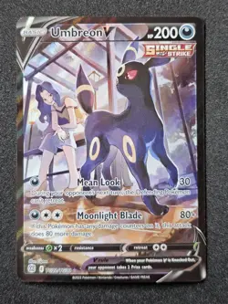 Pokemon TCG Umbreon v TG22/TG30 Ultra Rare Brilliant Stars NM/LP English - Image 1