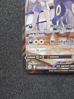 Pokemon TCG Umbreon v TG22/TG30 Ultra Rare Brilliant Stars NM/LP English - Image 4