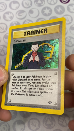 Pokemon - Giovanni (18/132) - Unlimited Holofoil- Gym Challenge - Image 2