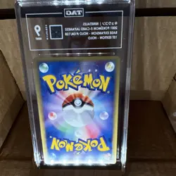 Pokemon Ninetales 072/128 Base Expansion Rare 1st Edition Japanese TAG 9 - Image 2