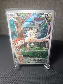 Meowth 106/94 | IR | NM English | Phantasmal Flames | Pokemon TCG - Image 1