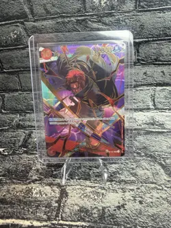 One Piece Shanks OP06-007 Super Rare Art !!! Freshly Pulled🔥🔥🔥 - Image 2