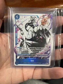 One Piece Starter Deck ST22-002 Ace & Newgate Izo Black & White Alt Art - Image 1