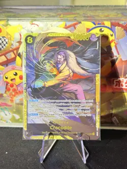 OP14-120 Crocodile SEC One Piece The Azure Sea's Seven English Near Mint #4 - Image 1