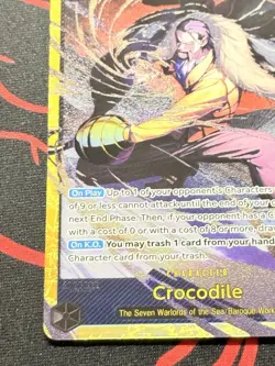 OP14-120 Crocodile SEC One Piece The Azure Sea's Seven English Near Mint #4 - Image 5