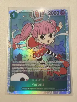 One Piece Tcg Legacy Of The Master Perona OP12-034 SR English - Image 1