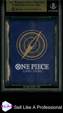 ZEUS ALT ART R 2025 ONE PIECE CARD GAME A FIST OF DIVINE SPEED OP11106 BGS 9.5 - Image 2