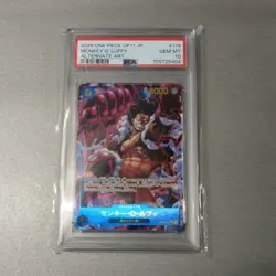 One Piece Monkey D. Luffy OP11-118 Alt Art Parallel Japanese psa 10 gem mint - Image 1