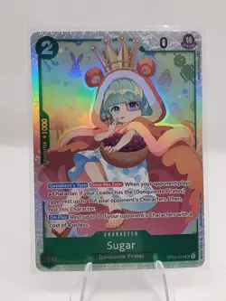 One Piece Kingdoms Of Intrigue Sugar OP04-024 SR English - Image 1