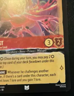 Beast - Aggressive Lord 113/204 Uncommon Whispers In The Well Disney Lorcana TCG - Image 5