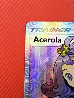 Acerola - 142/147 - Full Art Ultra Rare Burning Shadows - Pokemon Card - NM - Image 2