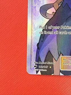 Acerola - 142/147 - Full Art Ultra Rare Burning Shadows - Pokemon Card - NM - Image 5