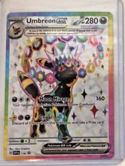 Umbreon ex SVP176 Sv: Scarlet & Violet Promo Cards Holo Free Shipping! - Image 1