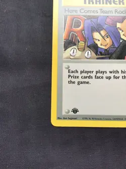 Pokemon Cards: Team Rocket 1st Edition Rare: Here Comes Team Rocket! 71/82 - Image 5