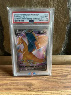 Charizard V SWSH050 SWSH: Sword & Shield Promo Cards Holo - Image 1
