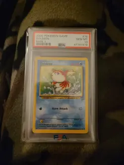 2000 Pokemon Base 2 # 76 Goldeen PSA 10 Card GEM MINT! Trusted Seller! Free Ship - Image 1