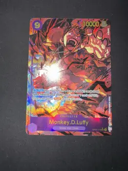 Monkey.D.Luffy OP09-119 ALT ART (SEC) One Piece Card Game NM English - Image 1