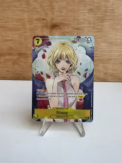 Stussy OP13-110 Alt Art SR Carrying on His Will ONE PIECE Card Game english - Image 1