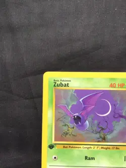 Pokemon Cards: Team Rocket 1st Edition Common: Zubat 70/82 - Image 2