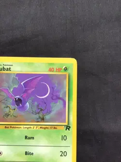 Pokemon Cards: Team Rocket 1st Edition Common: Zubat 70/82 - Image 3