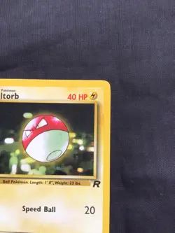 Pokemon Cards: Team Rocket 1st Edition Common: Voltorb 69/82 - Image 3