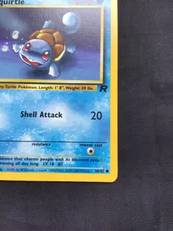 Pokemon Cards: Team Rocket 1st Edition Common: Squirtle 68/82 - Image 4